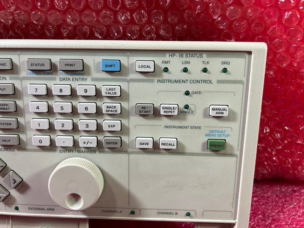 HP 5371A Frequency and Time Interval Analyzer ''Panel only''
