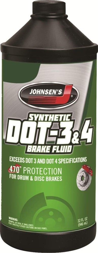 Johnsen's Premium DOT 3 Brake Fluid - (32 oz)
