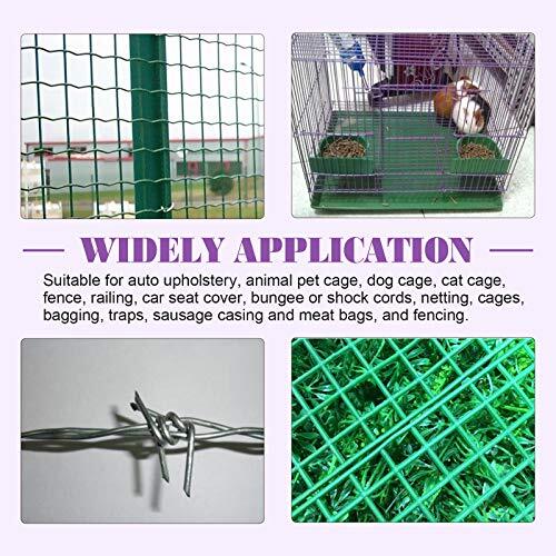 1000Pcs 3/8" Galvanized Hog Rings Assortment Kit, Professional Upholstery Hog