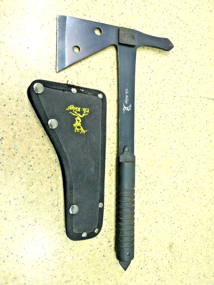 Tactical Tomahawk, Elk Ridge, Nylon Sheath - New