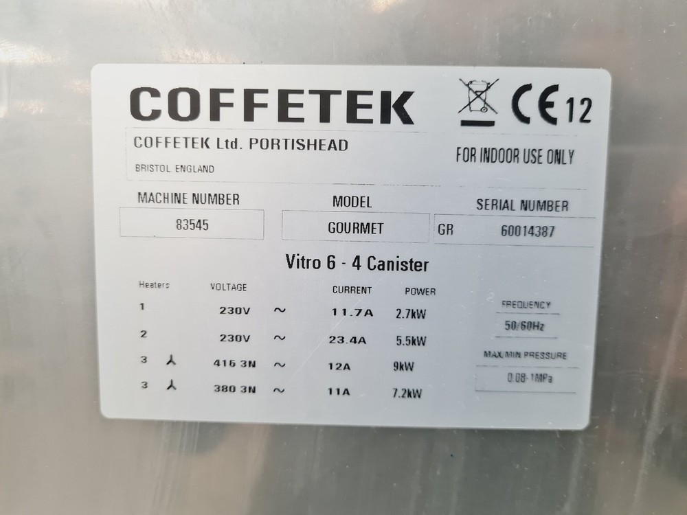 Coffetek Gourmet 83545 Touch Display Coffee Machine
