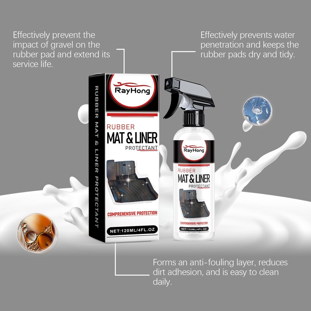 Auto interior ceiling foot pad degreasing multi-function foam cleaner