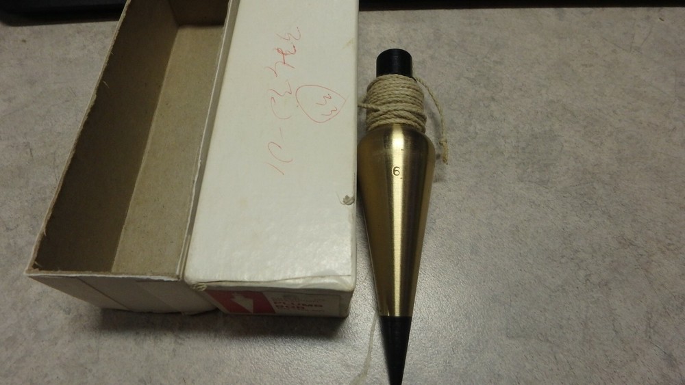 DW7426-800 6oz Brass Plumb Bob's