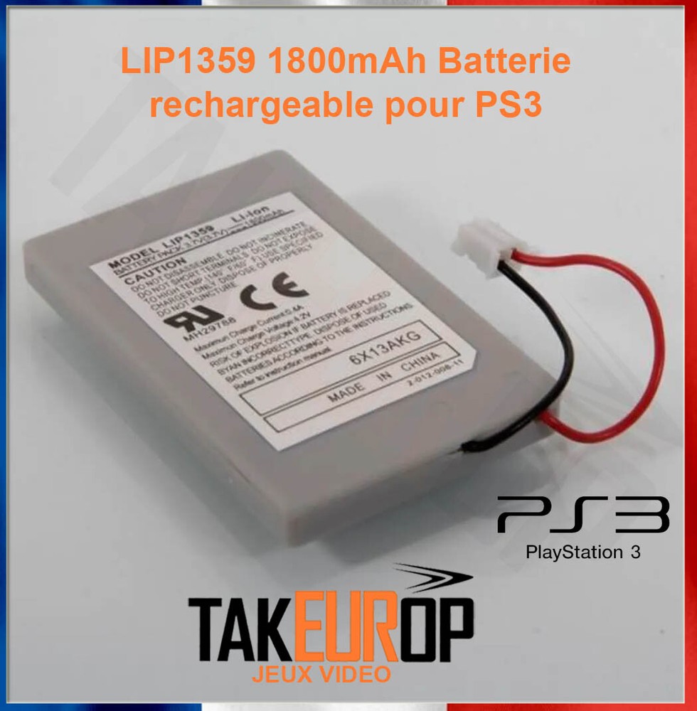 Sony PS3 Controller Replacement Battery Pack LIP1359 6X13AKG