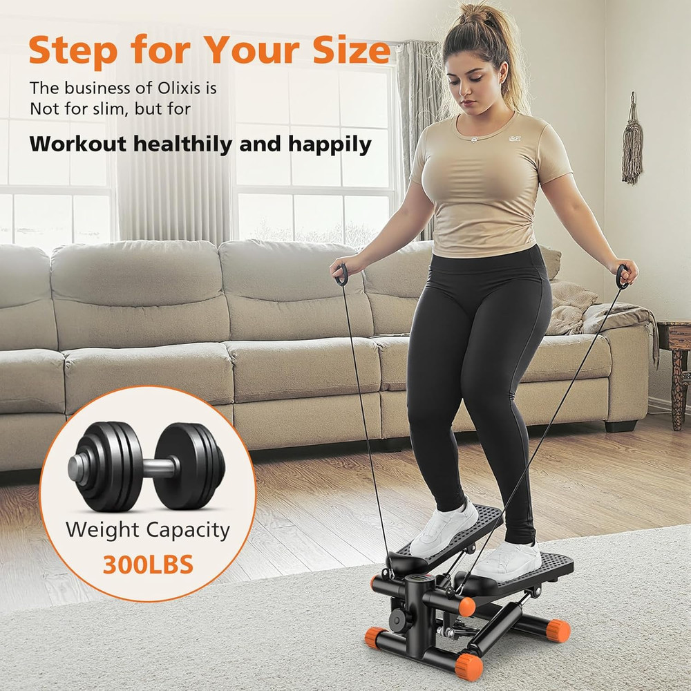 Steppers for Exercise at Home Workout Equipment, Mini Stepper Exercise Machine f