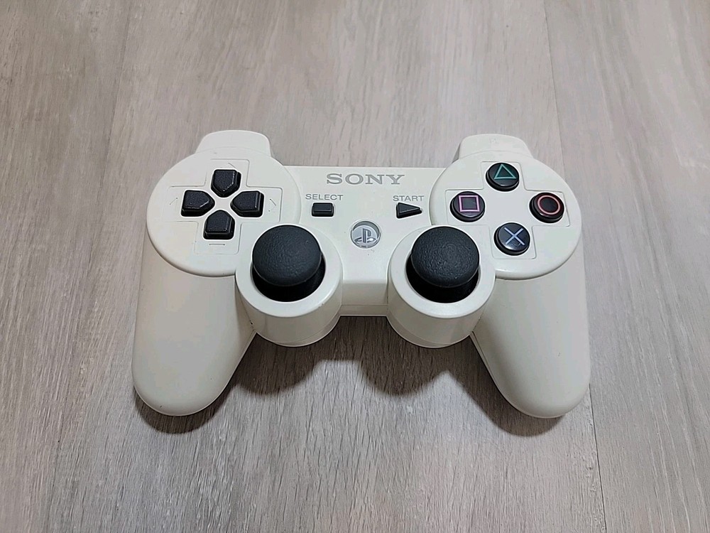 OEM Sony PS3 White Dualshock 3 Controller PlayStation3 Genuine