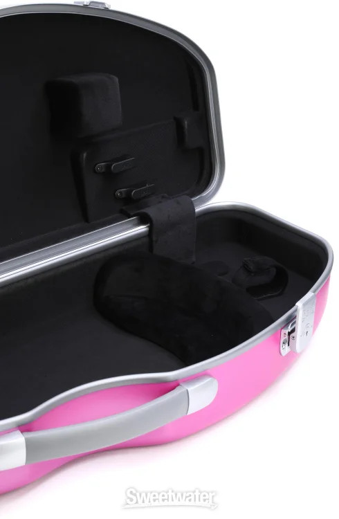 BAM BonBon Hightech Violin Case - White/Violet