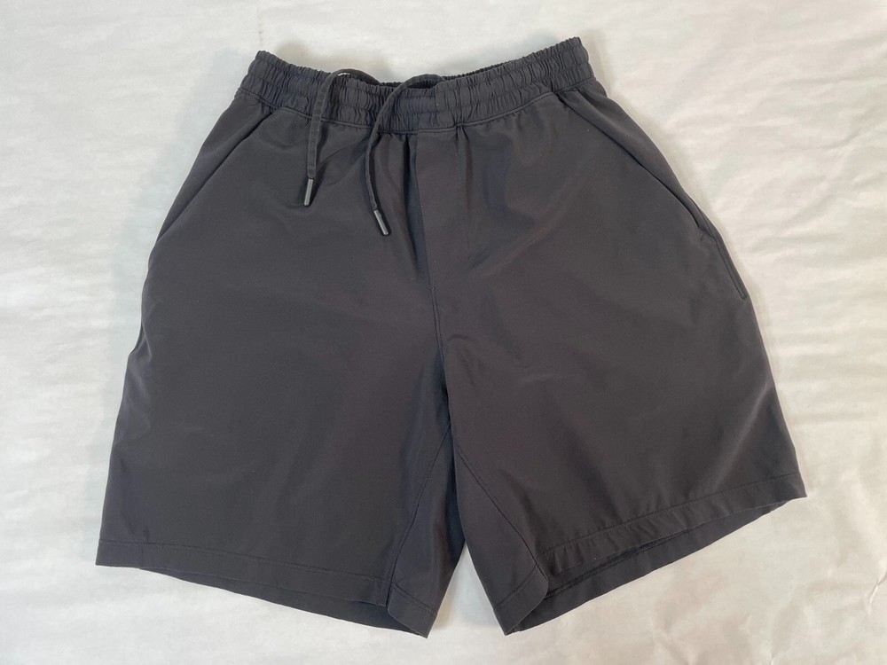 Lululemon Men's Black Drawstring Shorts Size S Small