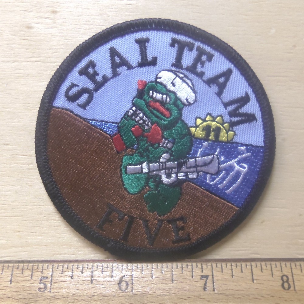 US Navy - Seal Team Five Embroidered Patch