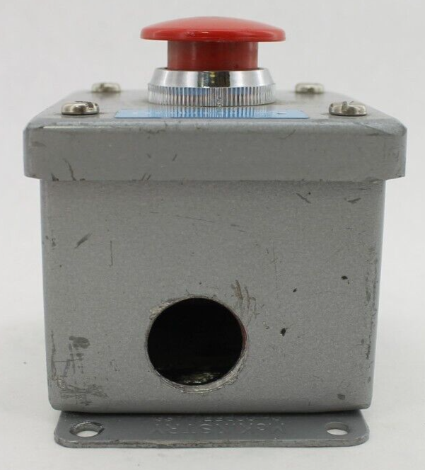 Gould Pushbutton Enclosure with LR28098 Contactors (Hole on Bottom)
