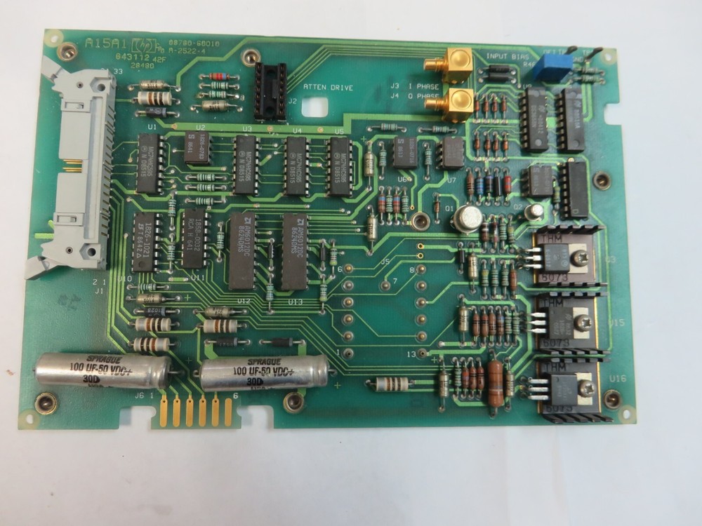 HP 08780-60010 A15A1 RF output deck