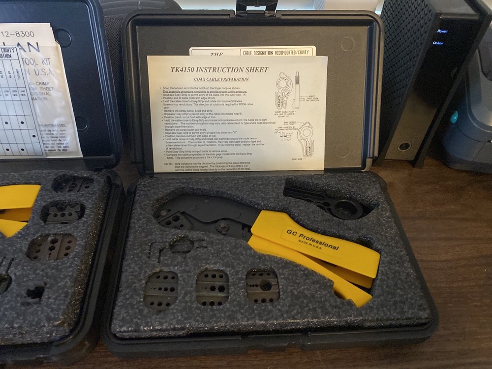 2X GC Professional Crimp Tool Kits - Crimper