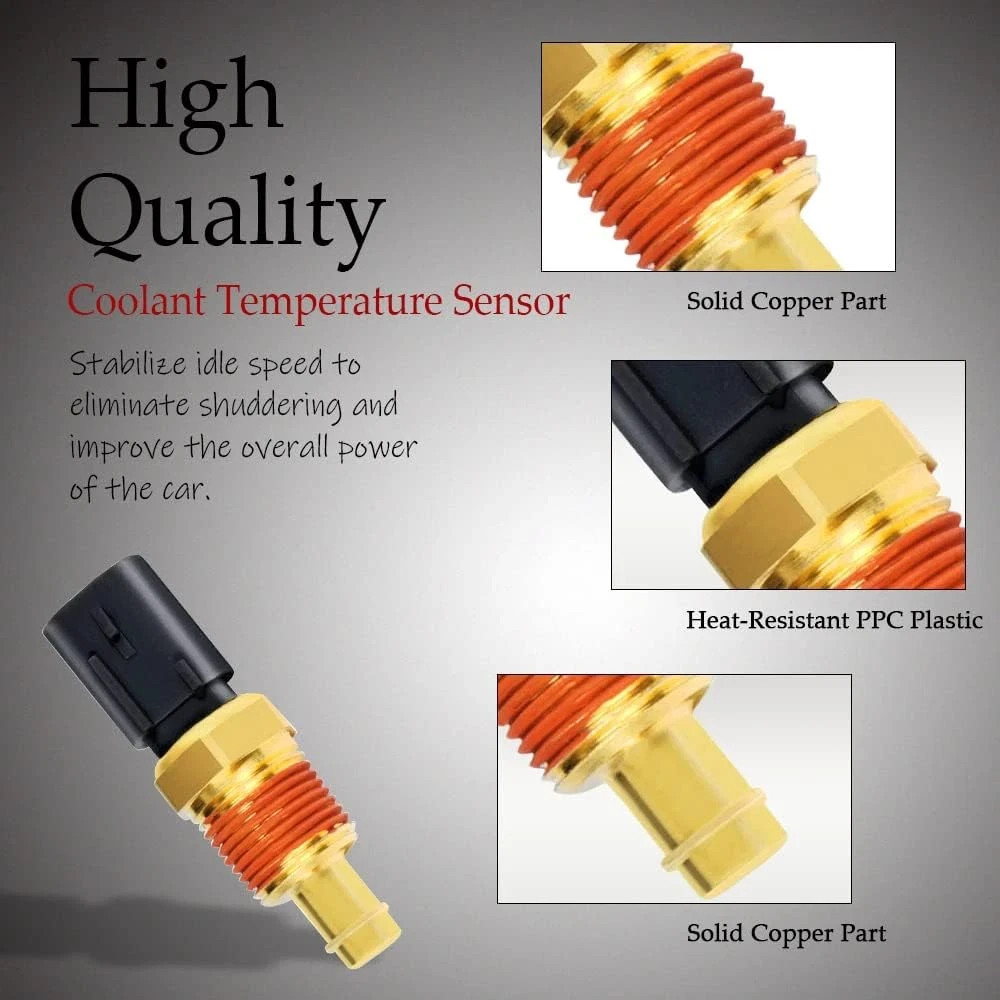 Engine Coolant Temperature Sensor Water Temperature Dodge Ram Jeep Chrysler
