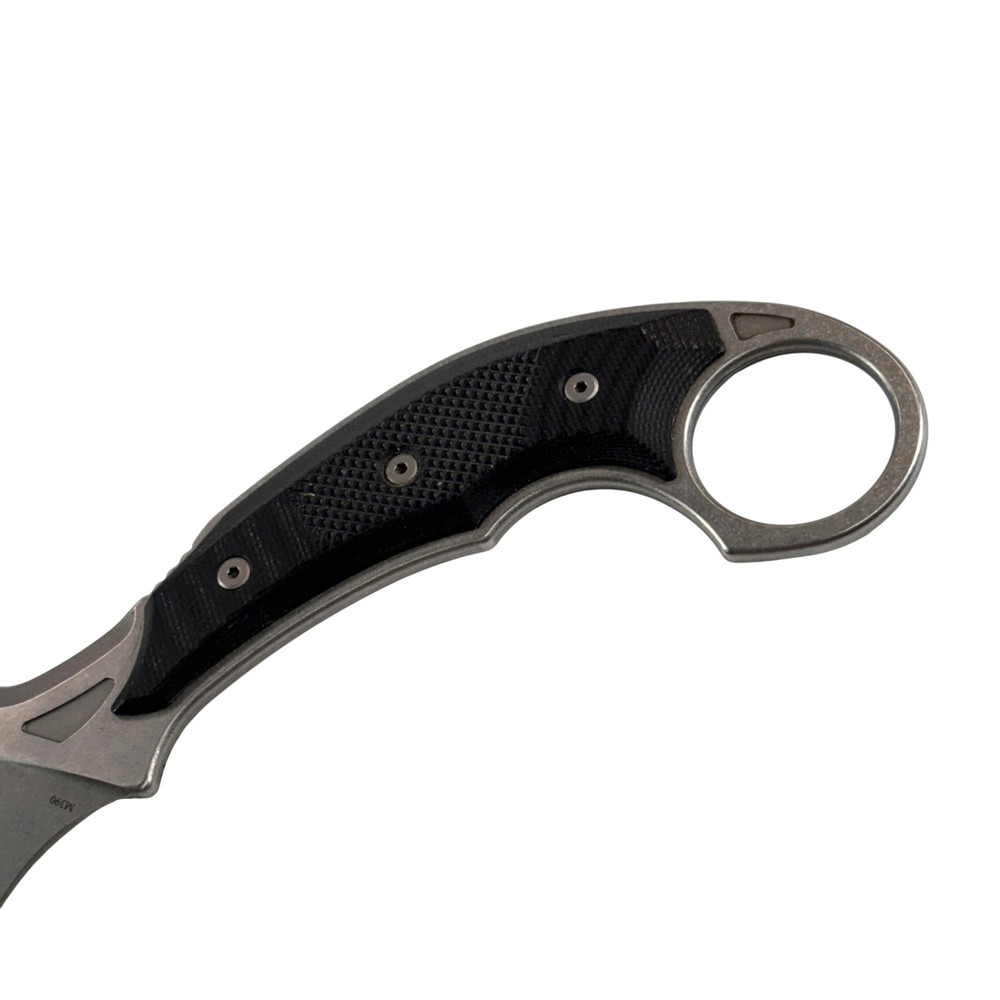 Microtech Bastinelli Iconic Karambit M390 Steel Fixed Blade Knife