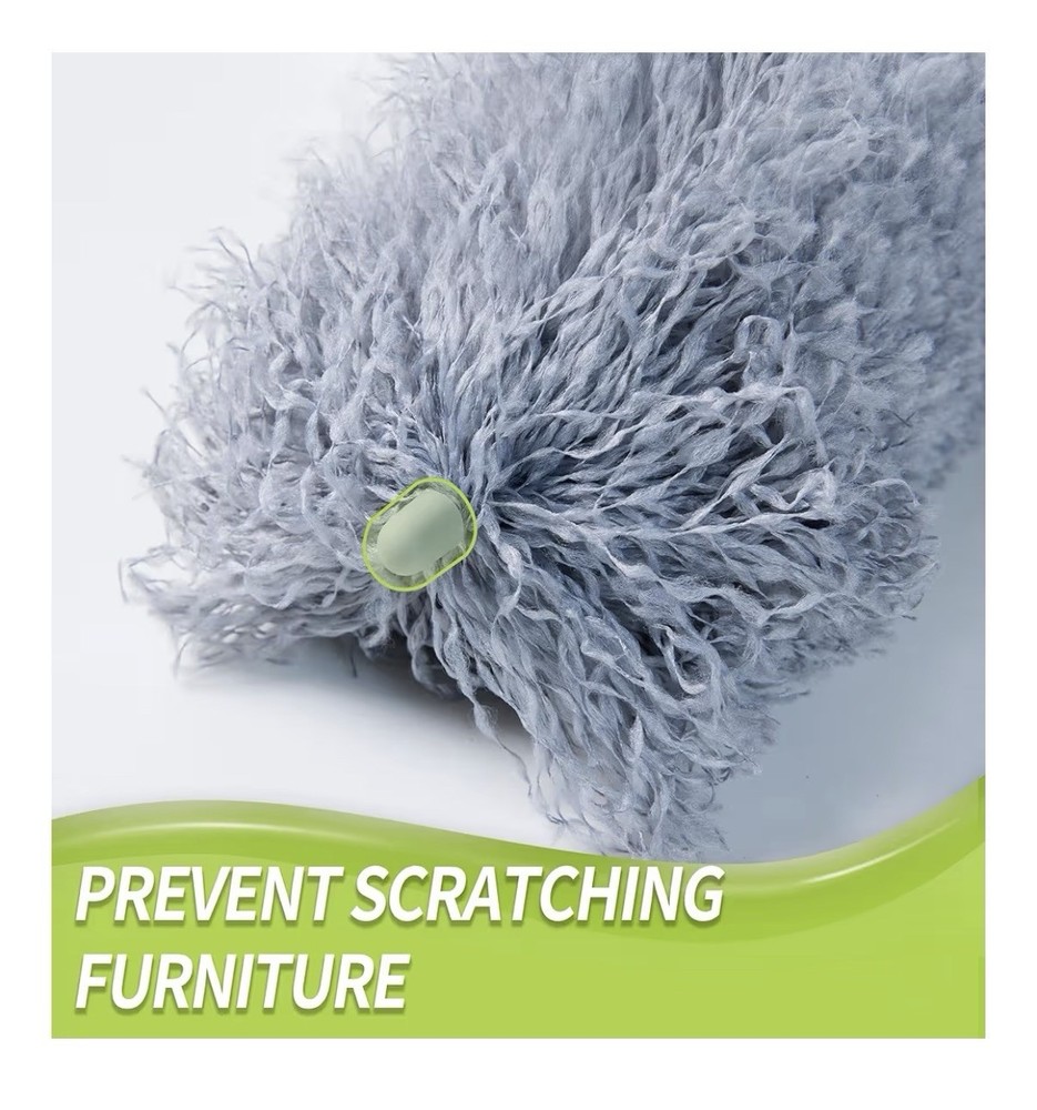 Microfiber Duster Extendable Cleaning Brush with Replaceable Heads Dust Cleaner