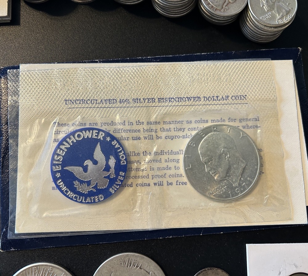 Junk silver & bullion 17 1/2 ozs