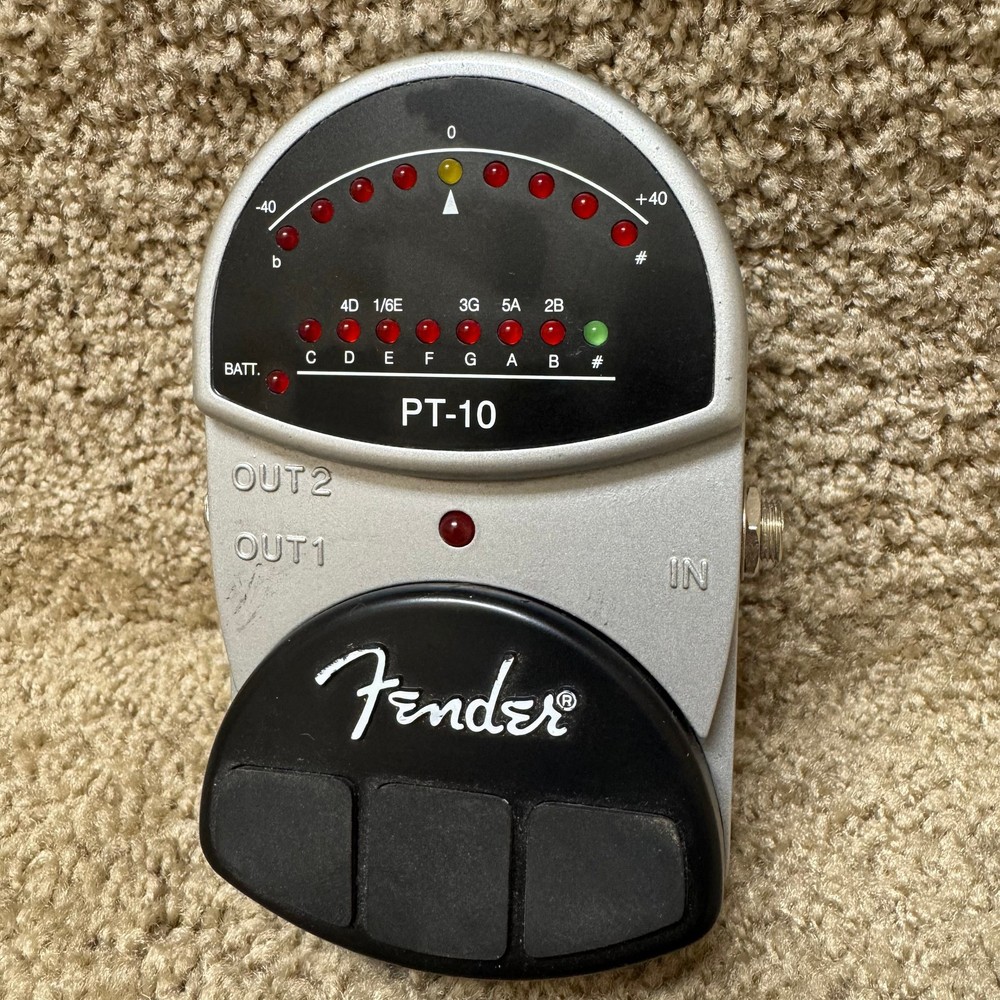 Fender PT-10 Tuner Pedal