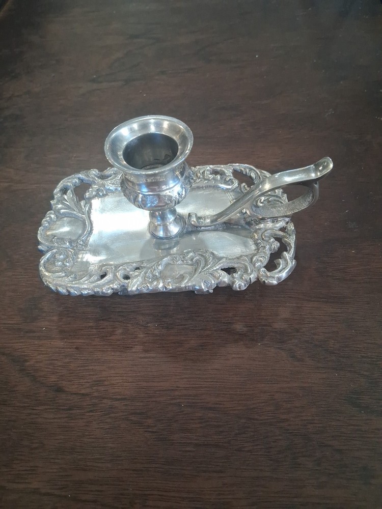 Pewter Chamberstick Danforth Pewter Company