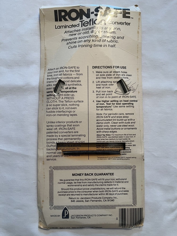 Stop Shine - Teflon Converter - Fits Any Iron