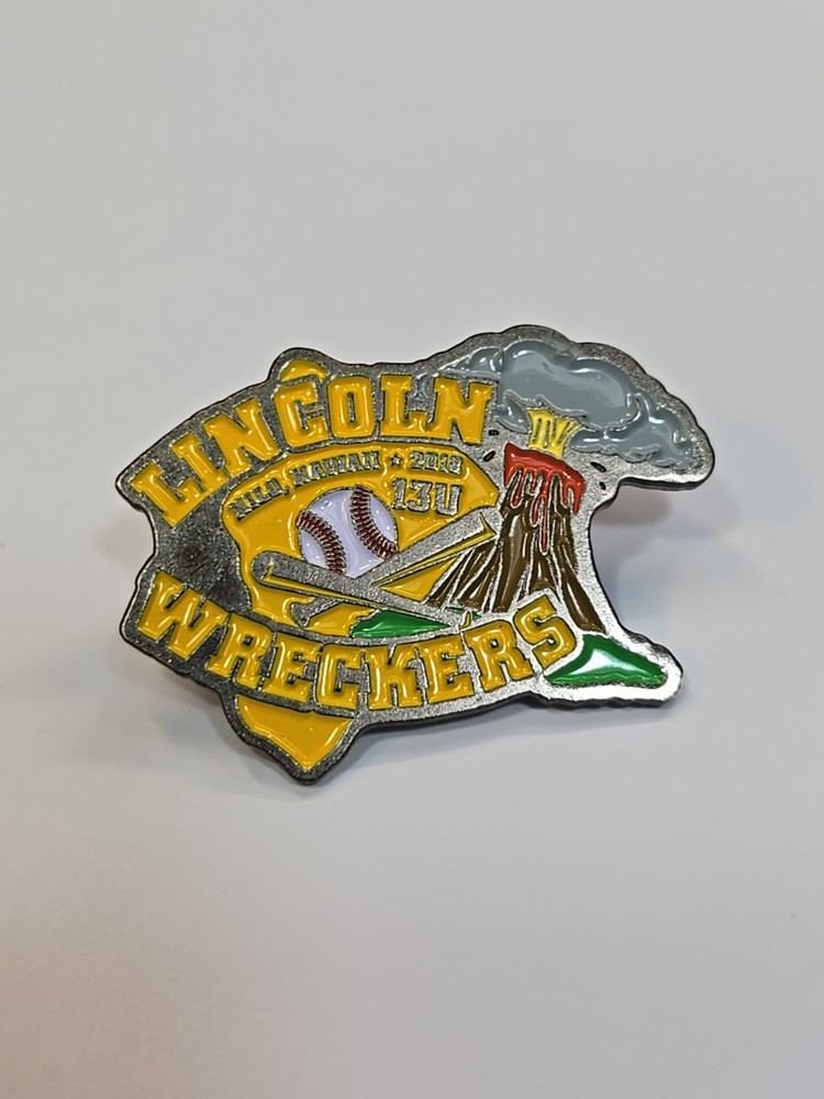 Lincoln Wreckers Softball Lapel Pin
