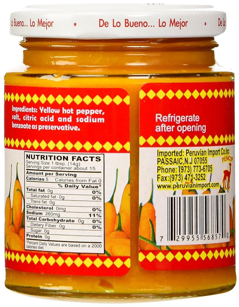 Aji Amarillo Yellow Hot Pepper Paste - 7.5 Oz