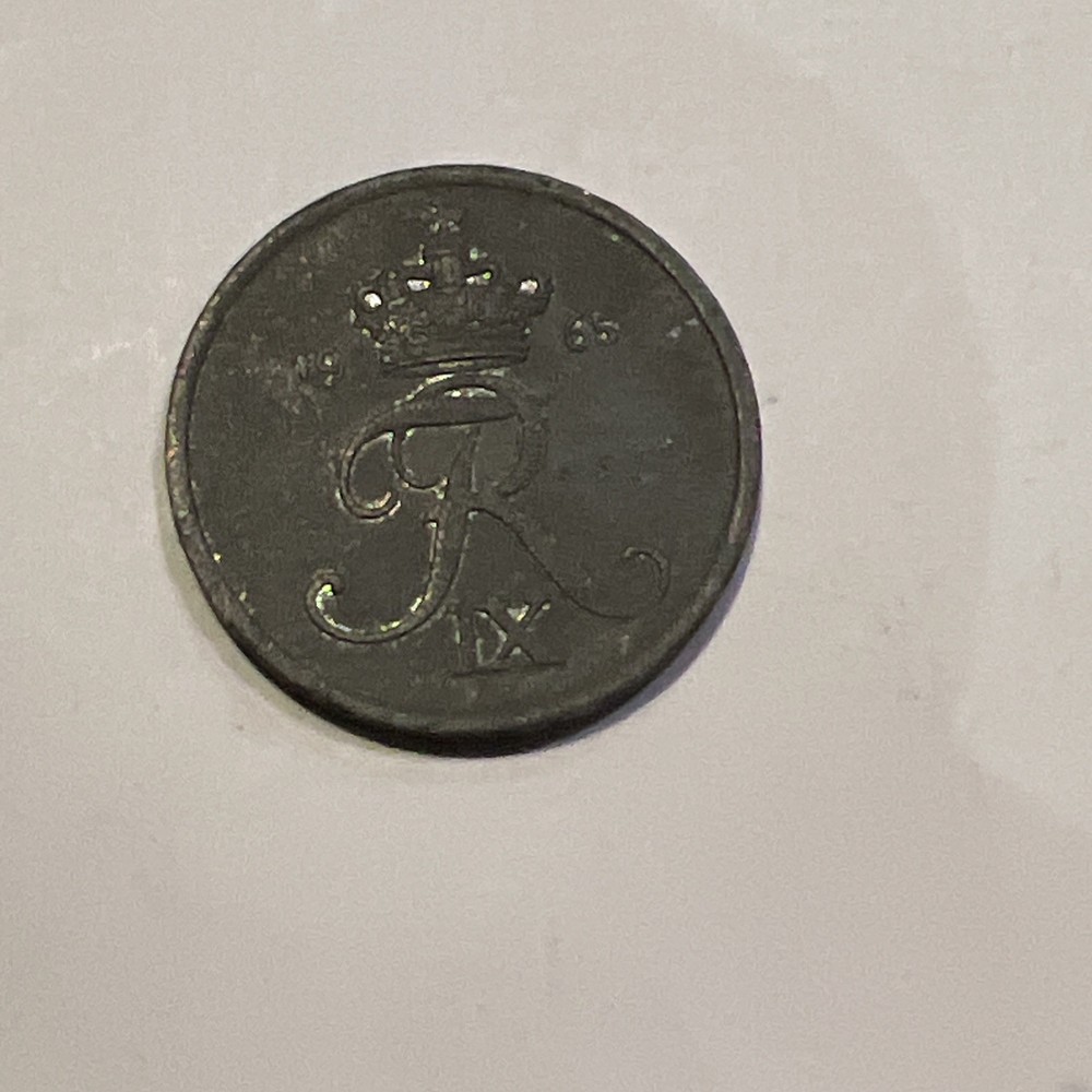 Denmark Denmark 2 Ore, 1965, #1056
