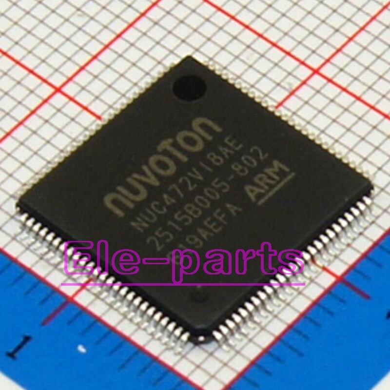 2 PCS NUC472VI8AE LQFP100 NUC472VI8 Processor microcontroller Chip