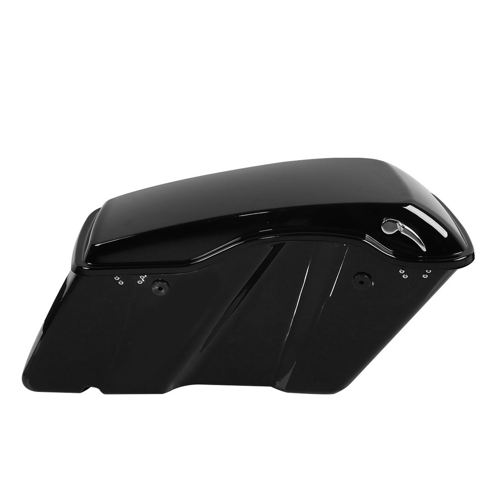Hard Saddlebags Saddle Bags & Conversion Bracket For Harley Softail Heritage