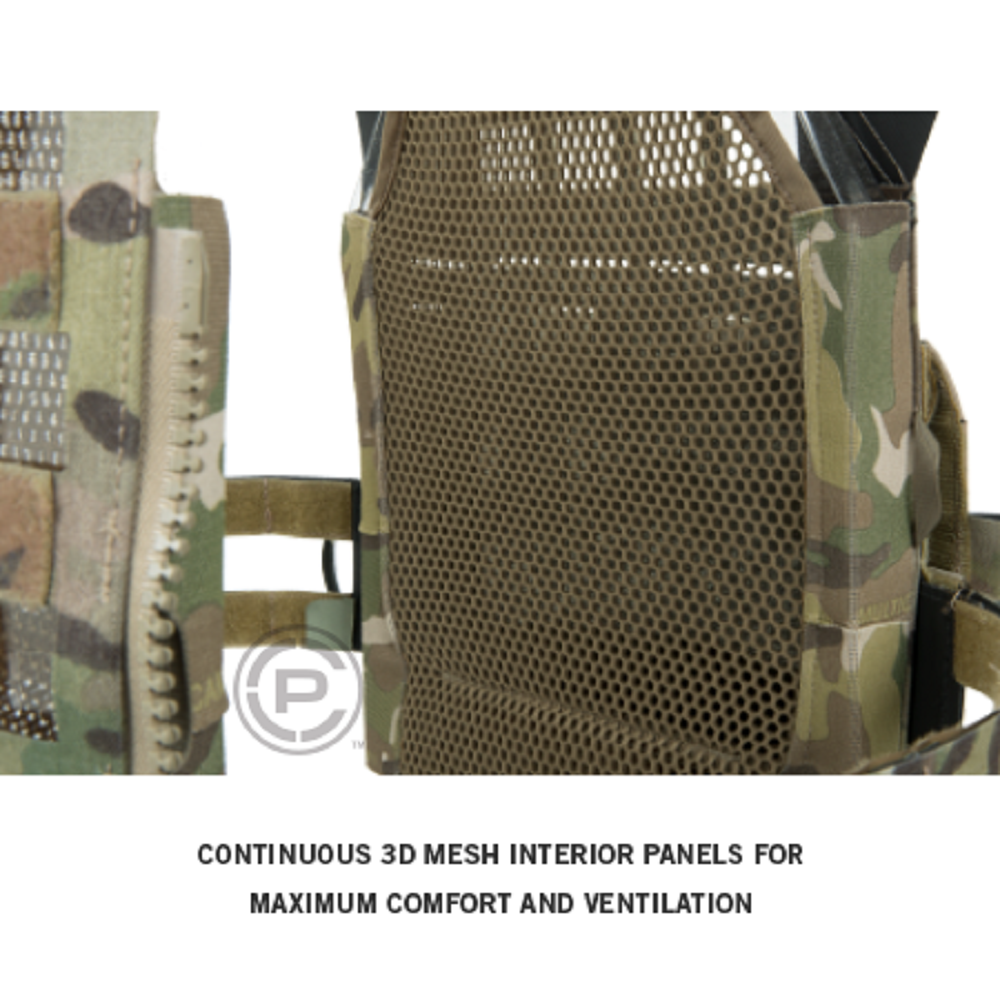 Crye Precision AirLite SPC Structural Plate Carrier - Black - Large
