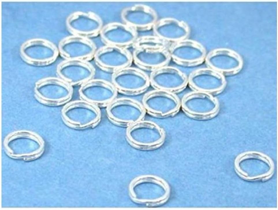 20pcs Adabele Authentic 925 Sterling Silver 7mm - 20pcs, silver