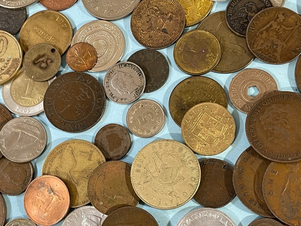 Assorted World Foreign Coins lot Better Coins High Value 072425