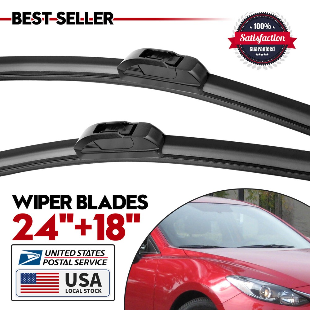 For Nissan Frontier 2005-2018 FRONT 24"&18" WINDSHIELD WIPER BLADE SET OEM