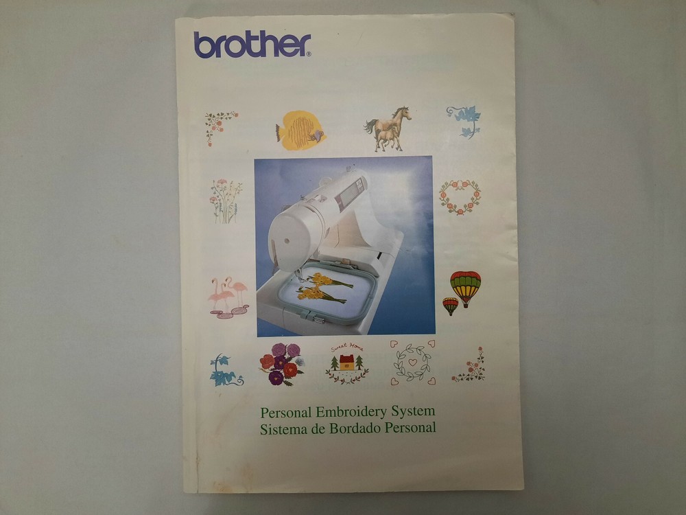 Brother Personal Embroidery System Instruction Manual