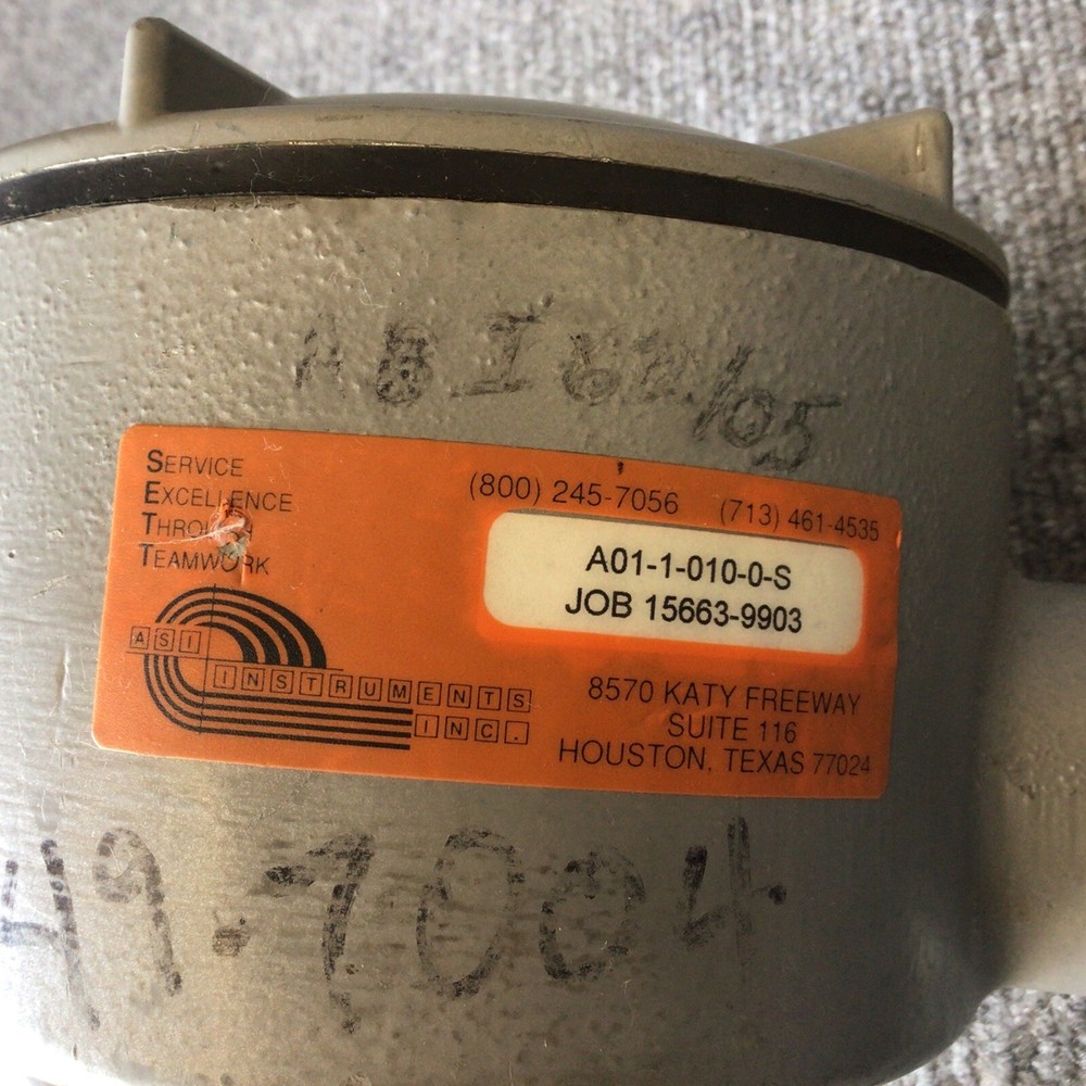 ASI Instruments A01-1-010-0-S 120V Level Sensor Switch For Dry Material Tank