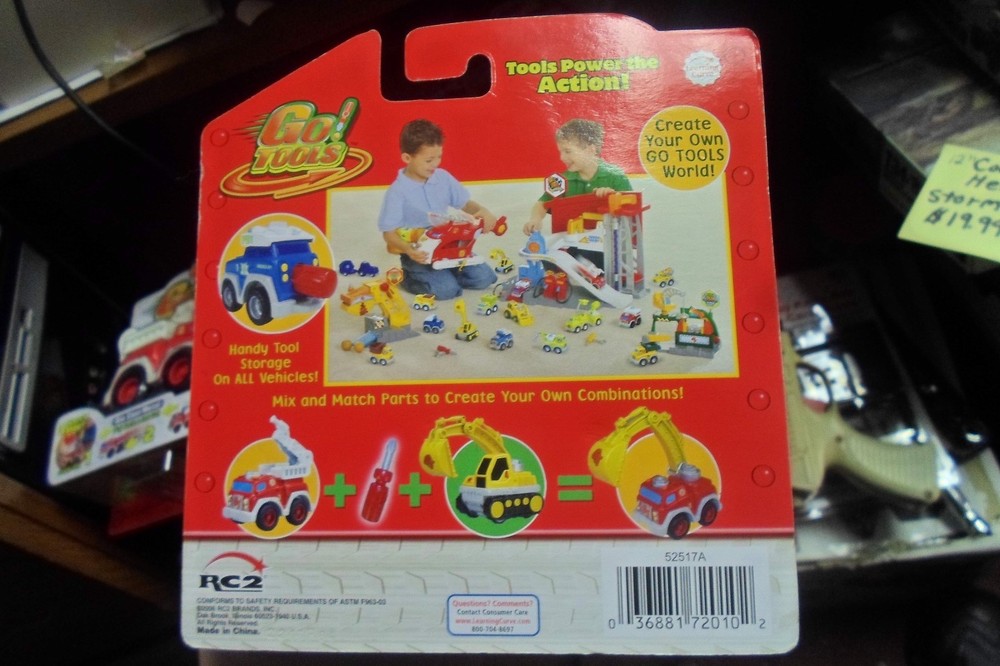 GO TOOLS FIRE TRUCK LEARNING CURVE NEW IN BOX