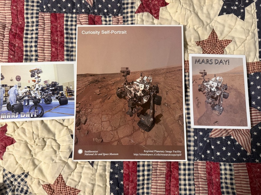 Smithsonian Mars Day - Curiosity Self Portrait