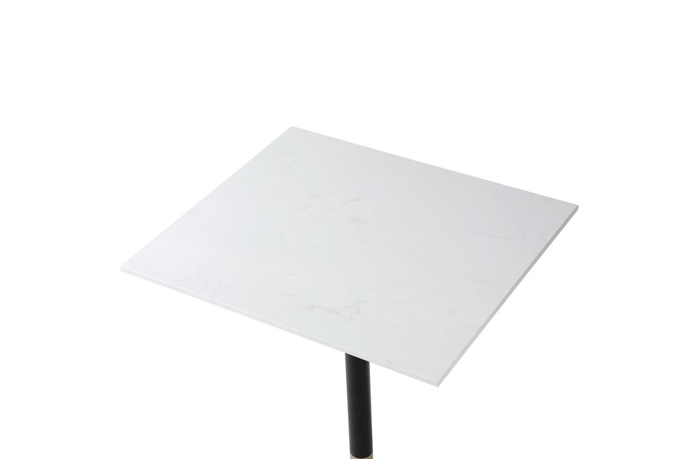 Elegant Decor Ronan 31.5" Pub Table in White