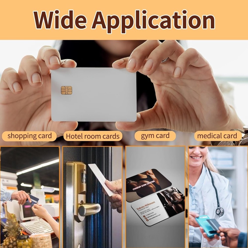 50 Pack, Secure Java JCOP Cards – UNFUSED J2A040, 2-Track Stripe
