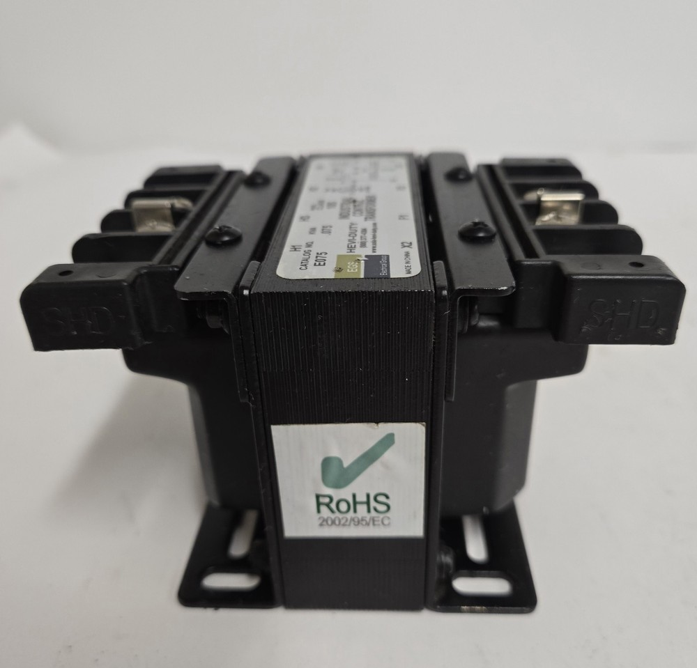 EGS INDUSTRIAL CONTROL TRANSFORMER E075. EXCELLENT!