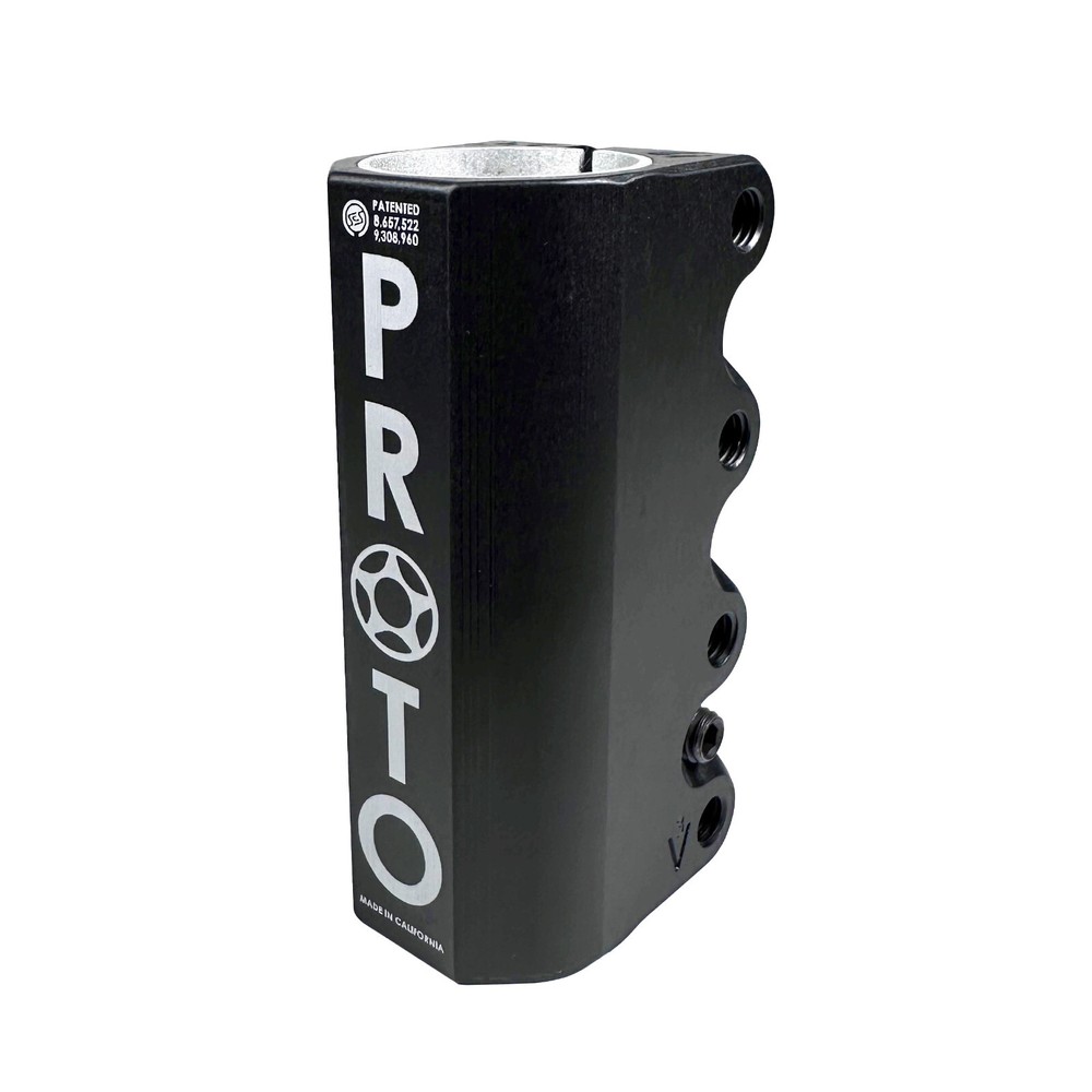 Proto Full-Knuckle SCS V3 Clamp 4" - Black (Oversized)