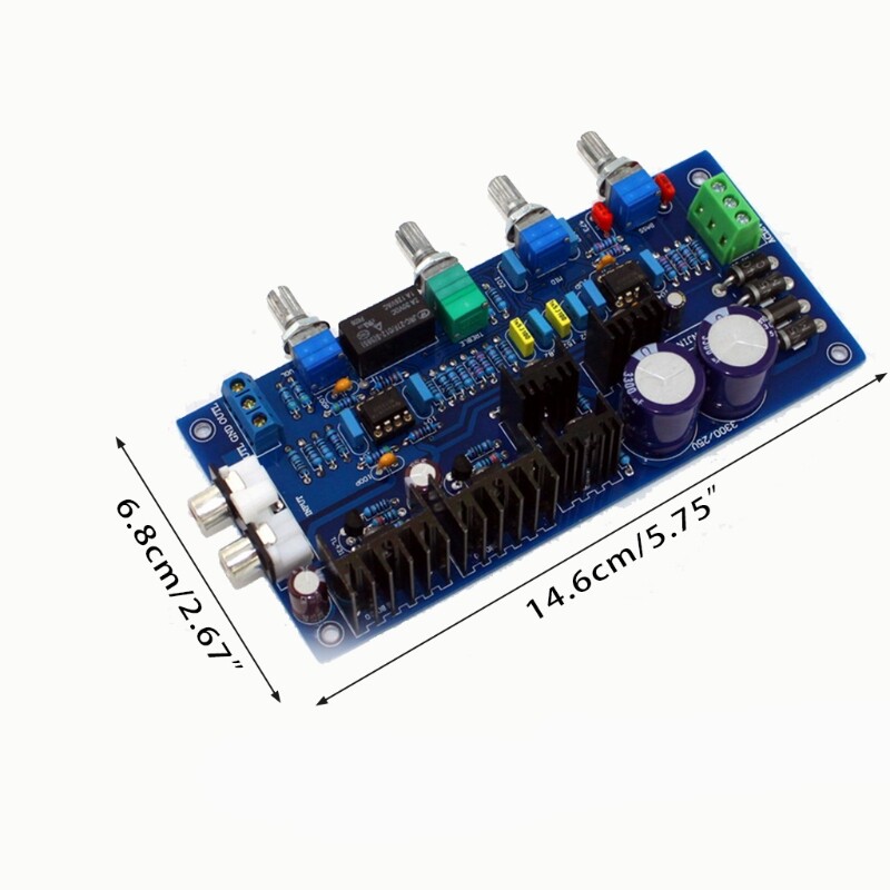 Digital Power Amplifier Board HiFi Preamplifier for Audio System DIY Speaker
