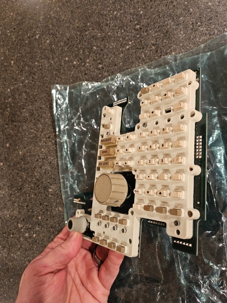 Tektronix 2780 Series Spectrum Analyzer Front Panel / encoder PARTS NOT WORKING