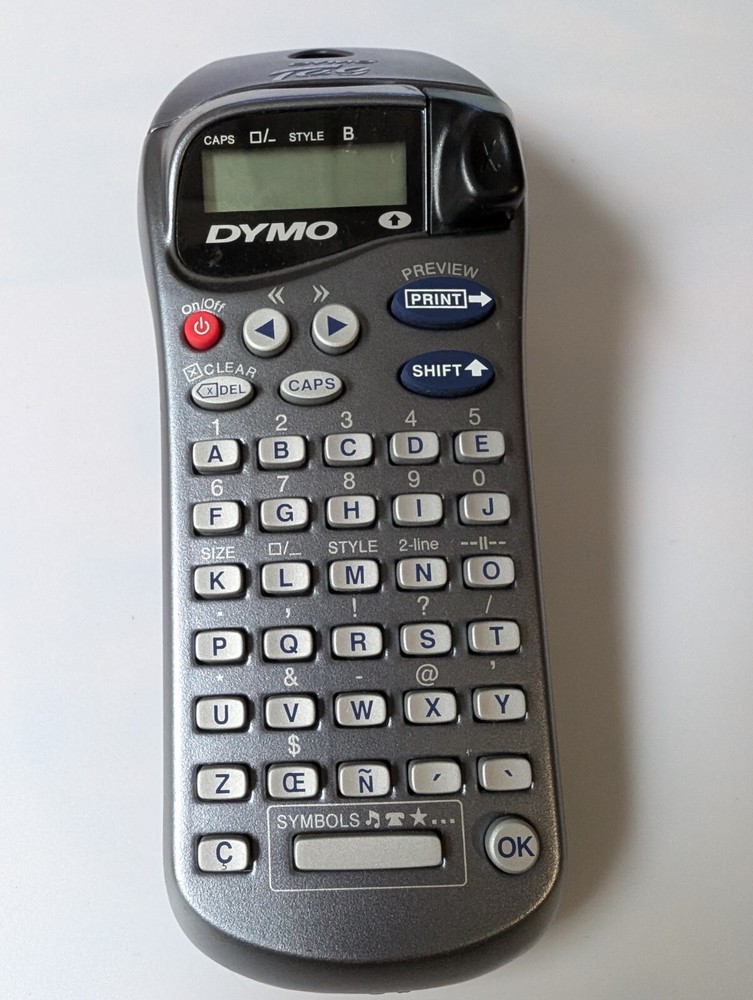 Dymo Letra Tag Label Maker Works Great
