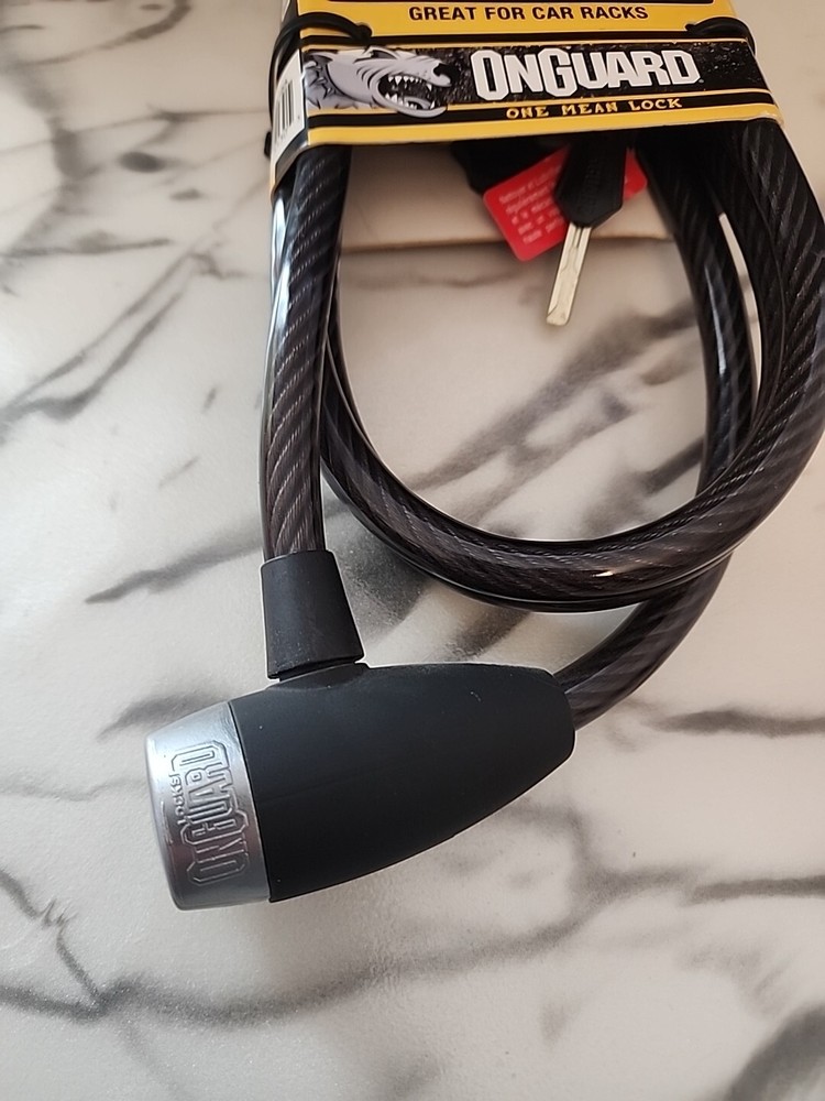 OnGuard 6' Cable Key Lock Security Level 3 With Key