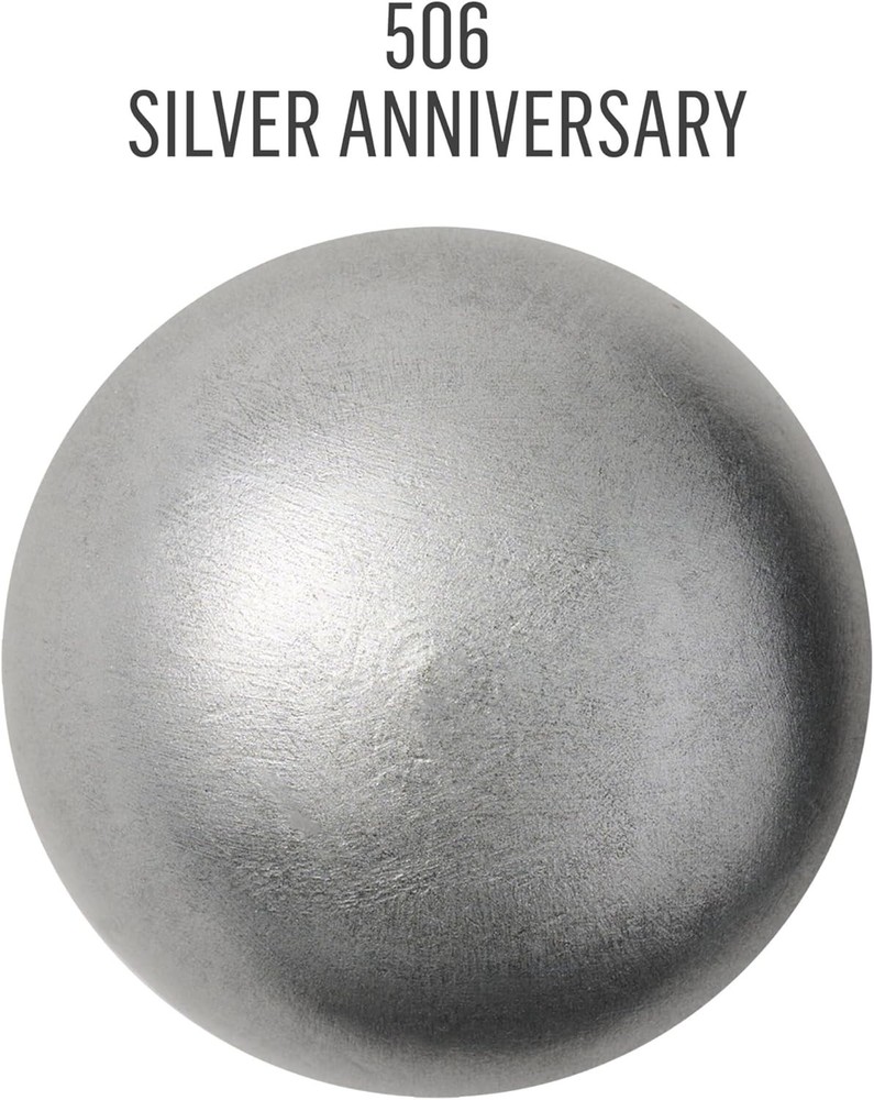Silver Anniversary Metallic Acrylic Paint - 2oz for Crafts & DIY Projects