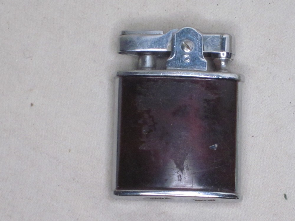 vintage RONSON PRINCESS lighter engraved GMC ? untested