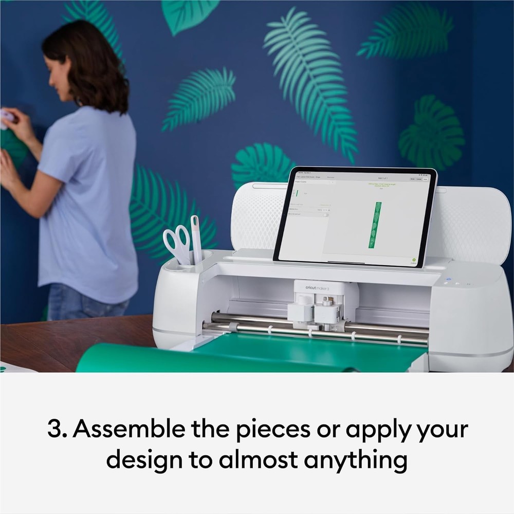 Cricut Maker 3 Smart Cutting Machine with Bluetooth – Cuts 300+ Materials