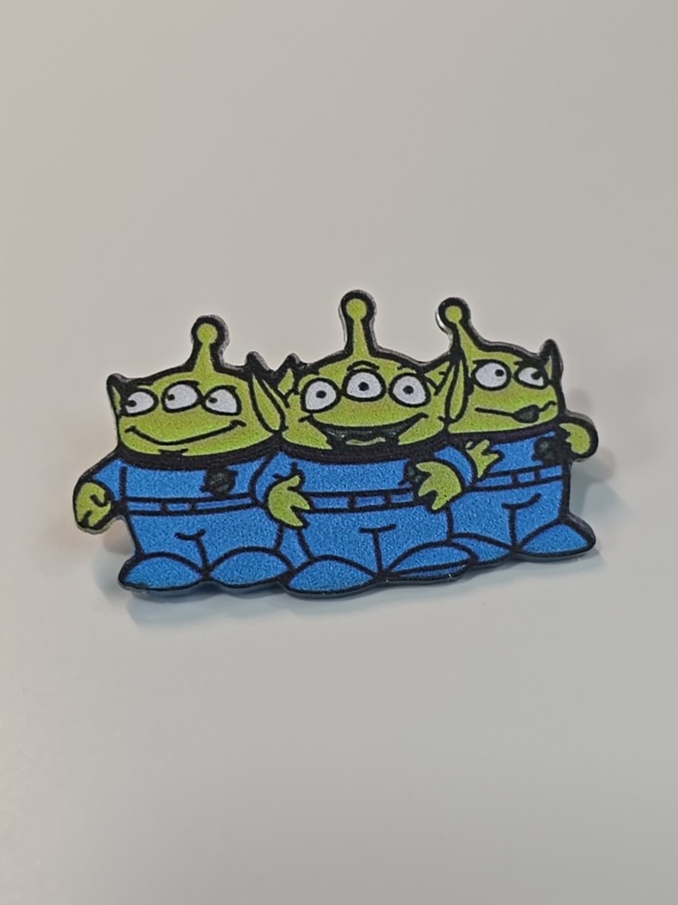 Toy Story Aliens Lapel Pin Flat Hard Plastic