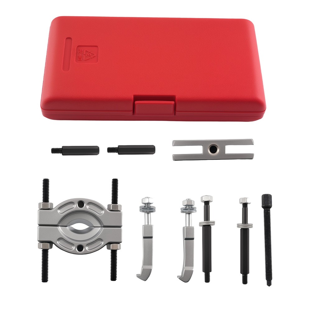 Bearing Separator Remover 30-75mm Small Gear Wheel Puller Tool w/ Case