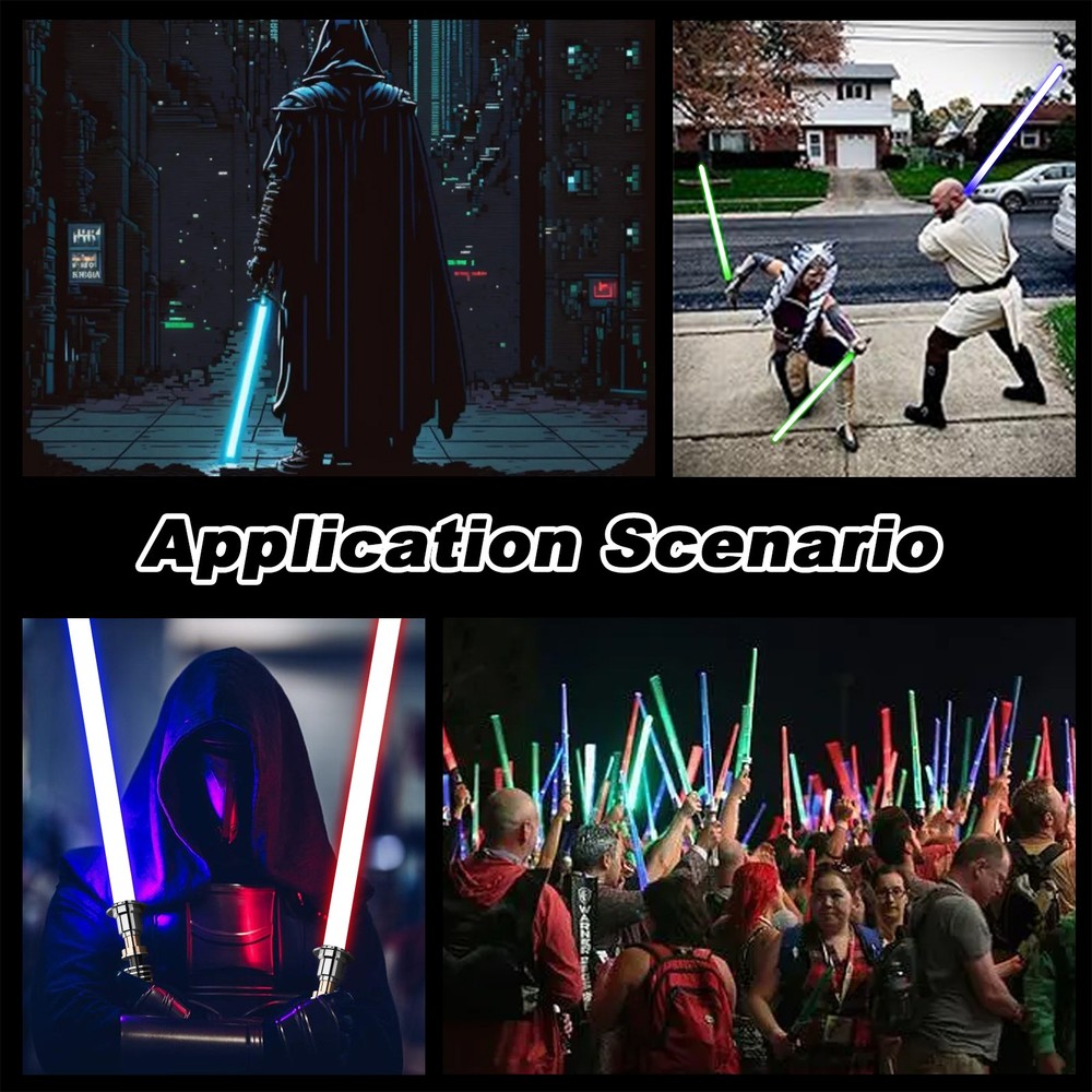 Button Spring Missing Force Lightsaber 16 RGB Motion Control Metal Hilt Dueling